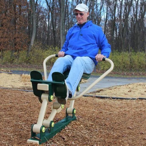 Гребной тренажер для наружного применения - SGR2005-1-91 - Greenfields Outdoor Fitness