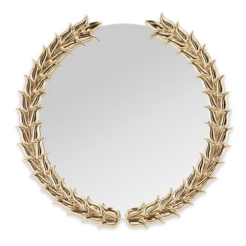 Настенное зеркало - PRIDE - Sé collections - современное / круглое / из керамики
