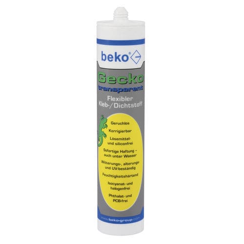 Клей на полимерной основе - GECKO TRANSPARENT - Beko Group Ltd