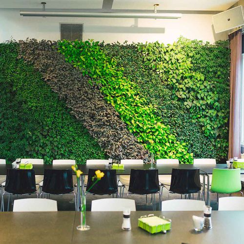Стабилизированная "зеленая стена" - LIF - Natural Greenwalls - из живых растений / натуральная / для интерьера