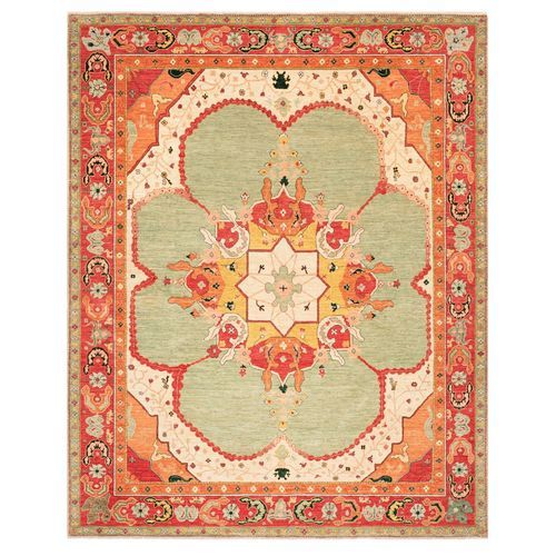Традиционный ковер - ZODIAC  - Knots rugs - с рисунком / из шерсти / прямоугольный