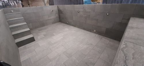 Панельный бассейн - 5 M x 3 M - Tilestone Pools one piece tiled pools - чаша / сборный / для наружного применения