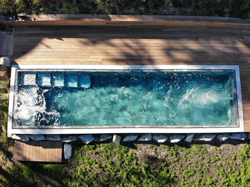 Бассейн чаша - Tilestone Pools one piece tiled pools - отдельно стоящий / панельный / трубчатый