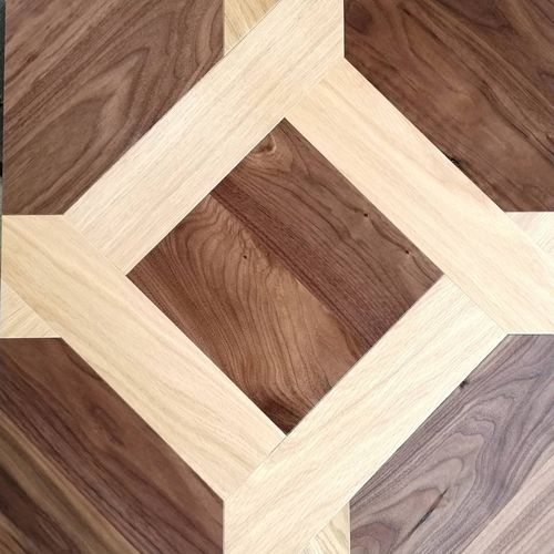 Паркет из паркетной доски - Customized Tile - SURCO interiors - из дуба / из орехового дерева / из американского ореха