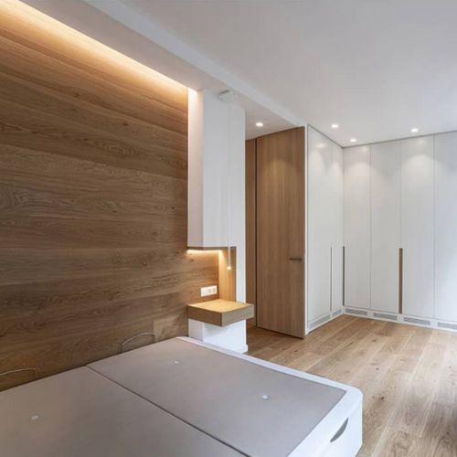 Облицовочная пластина из дерева - ALMOND 230 MM - SURCO interiors - для интерьера / на гвоздях / приклеиваемая