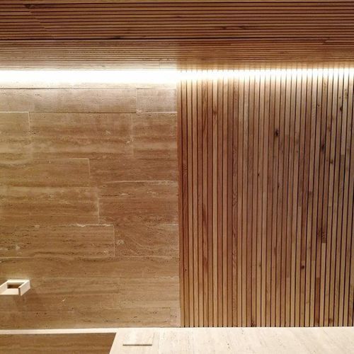Облицовка из дерева - SURCO interiors - для интерьера / для домашнего использования / приклеиваемая