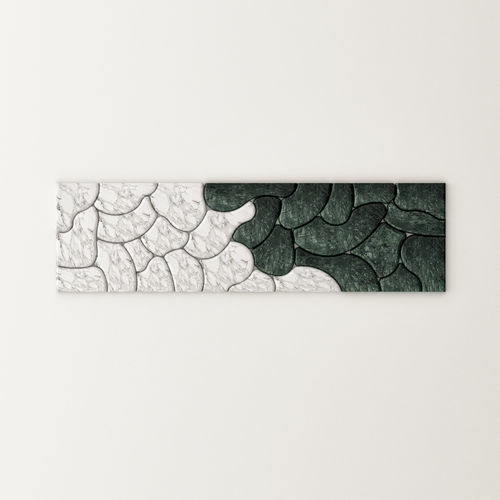 Скульптура из мрамора - PENSAMENTS - Roig - art & design - - настенная / белая / зеленая