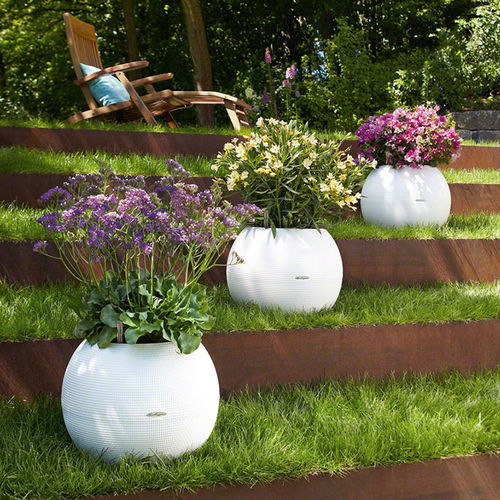 Кадка для садовых растений из пластика - LECHUZA-PURO - Gover Horticulture LLC - круглая / современная / для профессионального использования