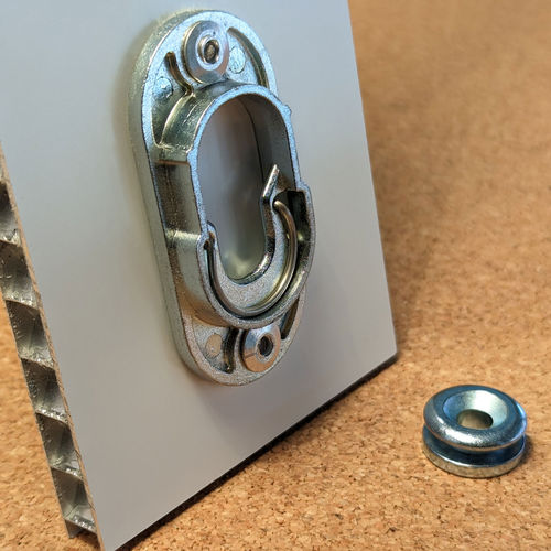 Крепежная система для панелей - TYPE 1 METAL - Buttonfix Limited - из цинка / для изоляционных панелей / для перегородки