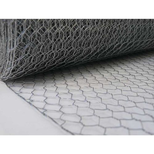 Металлическая сетка из гальванизированной стали - SJZ SHANZHENG CO., LTD - для габиона / с шестиугольной сеткой / в рулонах