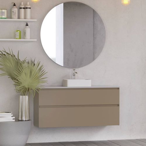 Подвесная тумба под умывальник - LOFT RIGHT - UAB KAME - МДФ / из Corian® / скандинавский дизайн