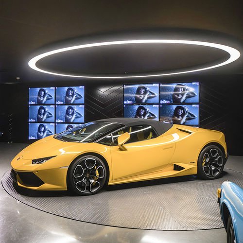 Подъемная платформа для легковых автомобилей - 360º PLATFORM - ABERMOVE/RJB HOME - для зданий / для профессионального использования / вращающаяся
