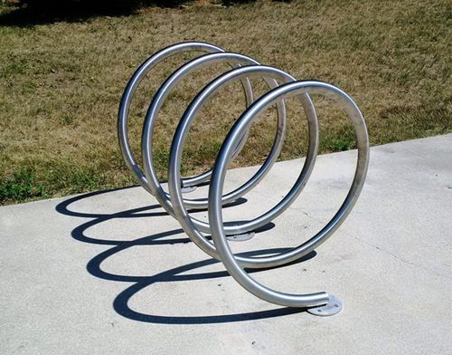 Напольная парковка для велосипедов - COIL - PARIS Site Furnishings - Outdoor Fitness - для общественных мест / из стали / для профессионального использования