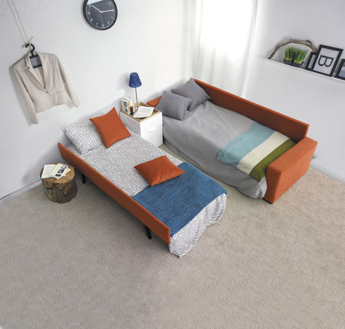 Диван кровать - NARA - Casual Home & Contract - современный / из ткани / с выдвижной кроватью