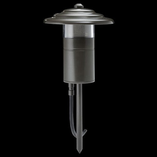 Столбик освещения для сада - FERN LITE - HUNZA Lighting - классический / из алюминия / из нержавеющей стали