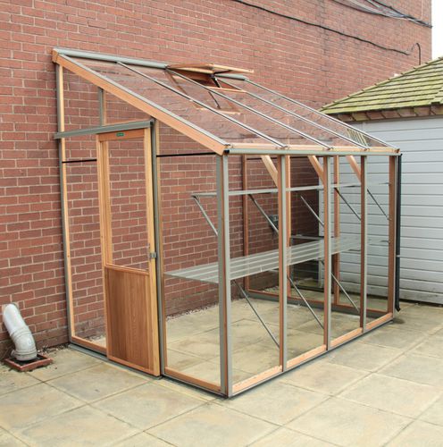 Теплица для садоводства - EVOLUTION SIX LT - Alton greenhouses - с одним сводом / алюминиевая конструкция / из стекла