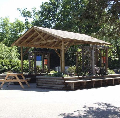 Навес для общественных мест - OUTDOOR CLASSROOMS - SETTER PLAY