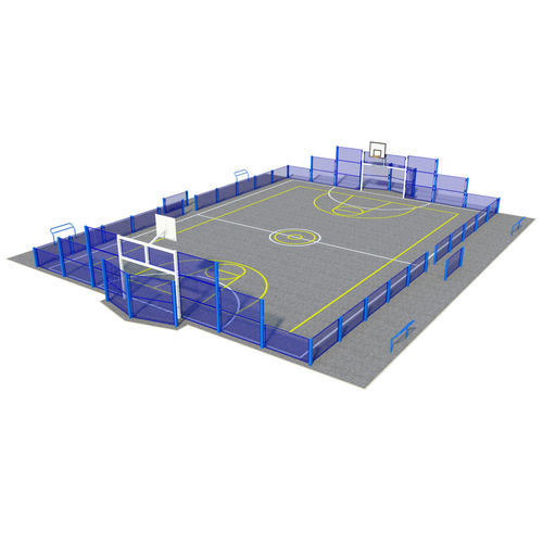Мультиспортивная площадка для коллективной организации - BESPOKE BALL COURTS - WICKSTEED