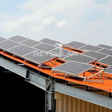 Сборочная система для покатой крыши - ELEVATED - Xiamen Ruiye New Energy Co.,Ltd - на крыше / на солнечной батарее / для фотогальванического оборудования