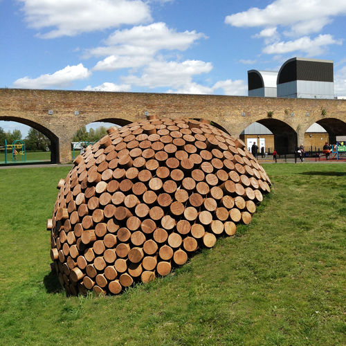 Скульптура из дерева - Woodscape. - для наружного применения / садовая / для общественных мест