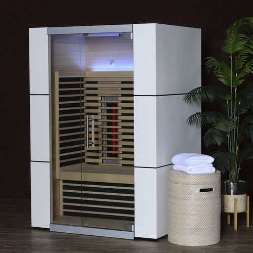 Сауна Дальний инфракрасный - SPECTRUM  - Almost Heaven Saunas - для бытового использования / из дерева / из закаленного стекла