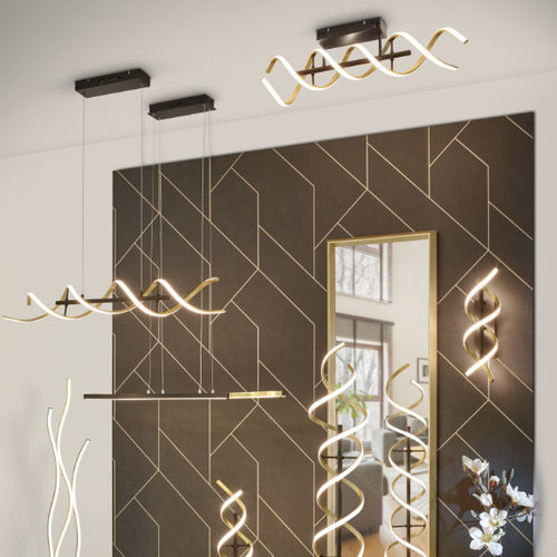 Современный потолочный светильник - SEQUENCE - TRIO Leuchten GmbH - из алюминия / LED / диммируемый