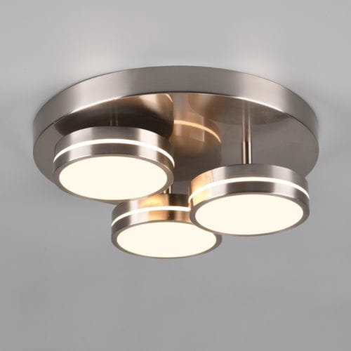 Современный потолочный светильник - FRANKLIN - TRIO Leuchten GmbH - круговой / из металла / LED
