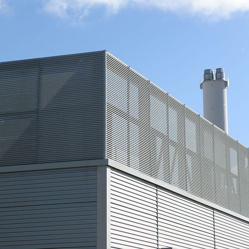 Разделительная перегородка с пластинками - ITALIA-80 ROOF-TOP - LANG AND FULTON - из гальванизированной стали
