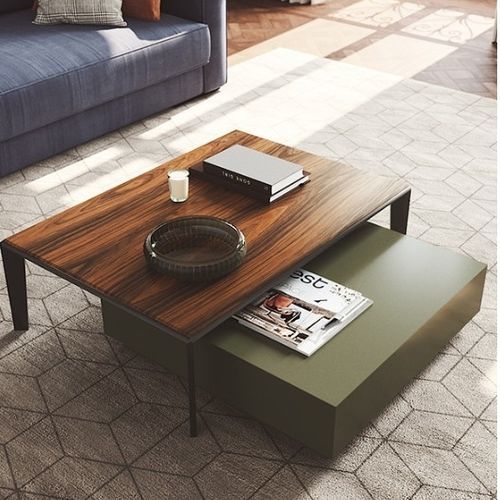 Дизайнерский журнальный столик - BALBOA - Praddy Unipessoal lda - из дерева / с основанием из древесины / прямоугольный