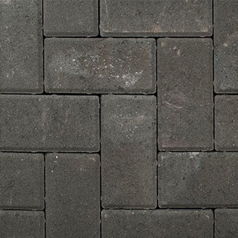 Напольная плитка из бетона - CHARCOAL UNRUMBLED KERBS - Castacrete - для наружного применения