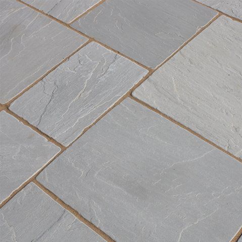 Напольная плитка из натурального камня - GREY SANDSTONE SERIES - Castacrete - для наружного применения / текстурированная