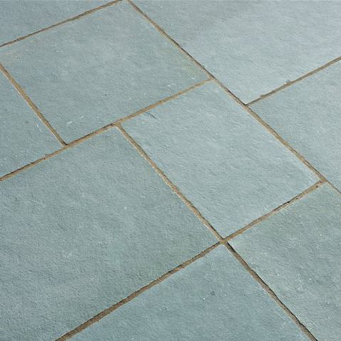 Напольная плитка из шифера - BLUE LIMESTONE - Castacrete - для наружного применения / текстурированная