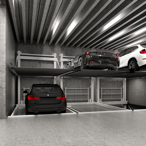 Разнонаправленная платформа для парковки - LIFT&amp;SLIDE - Modulo parking - гидравлическая / электрическая