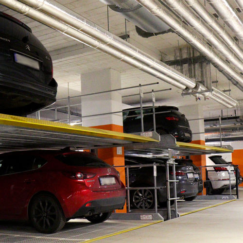 Система парковки с платформой - SINGLE & DUAL - Modulo parking