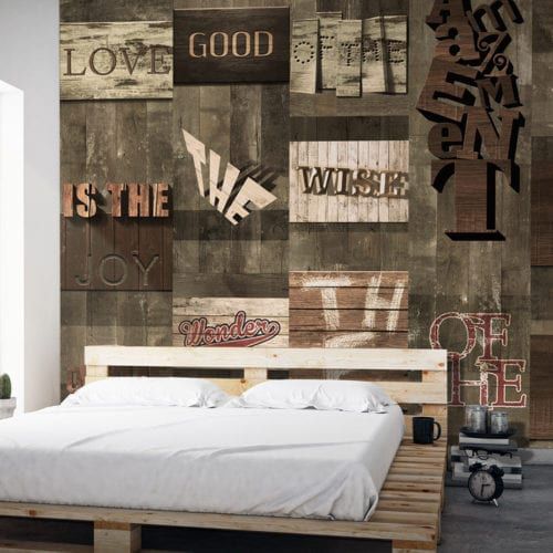 Современный обои - PLATO – THE PLEASURES OF LIFE - WALL DESIGNERS - с рисунком / коричневый / нетканый