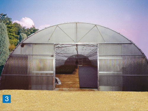 Теплица для профессионального использования - TN - Agrimec srl - для садоводства / промышленная / с одним сводом