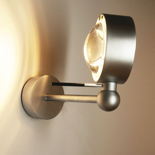 Современный настенный светильник - PUK SIDE SINGLE - Top Light GmbH & Co. KG. - для интерьера / из металла / из стекла