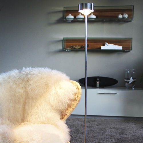 Напольная лампа - PUK EYE FLOOR - Top Light GmbH & Co. KG. - из металла / из стекла / современная