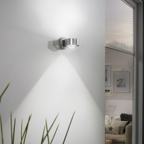 Современный настенный светильник - PUK WALL OD - Top Light GmbH & Co. KG. - для наружного применения / из металла / из стекла