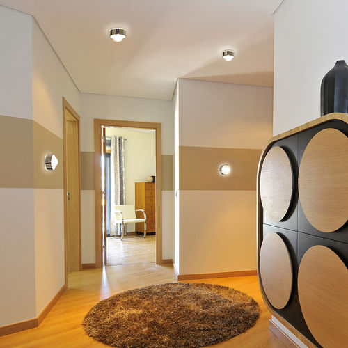 Современный потолочный светильник - PUK ONE - Top Light GmbH & Co. KG. - круглый / из боросиликатного стекла / из металла