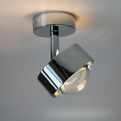 Современный потолочный светильник - PUK TURN - Top Light GmbH & Co. KG. - круглый / из боросиликатного стекла / из металла