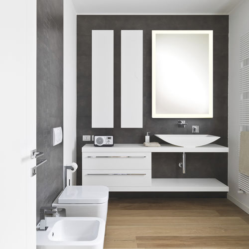 Настенное зеркало для ванной комнаты - SIDELIGHT - Top Light GmbH & Co. KG. - для профессионального использования / современное / прямоугольное