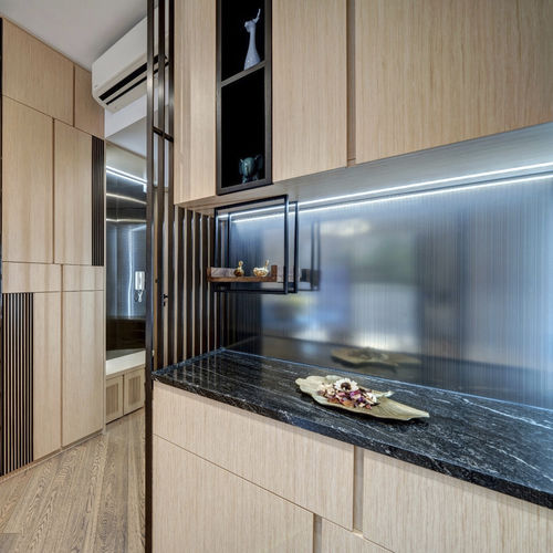 Стеклянная панель для безопасности - R15225ZB - Rahmen (Asia) Limited - слоистая / непрозрачная / протравленная кислотой