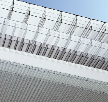 Панель из поликарбоната для облицовки - AKRA®THERM - AKRAPLAST - крышки / с защитой от УФ-излучения / полупрозрачная