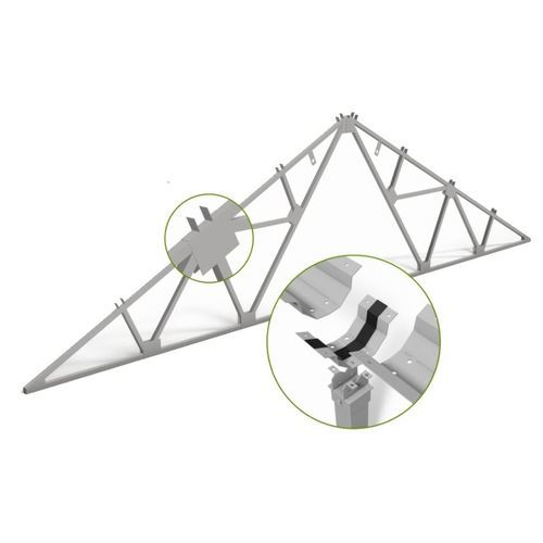 Ферма из стали - RS II - Ludy Greenhouse Manufacturing Corporation - треугольная / для организации мероприятий