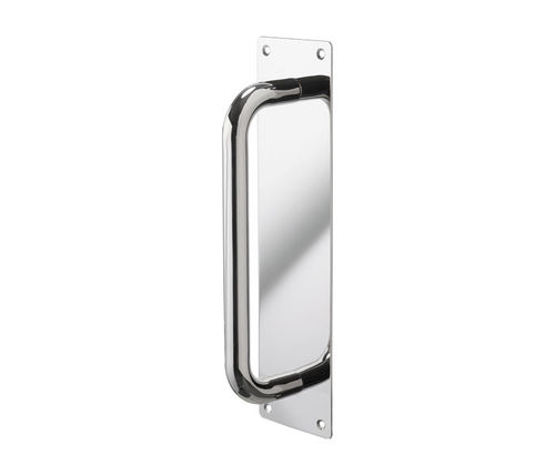 Стационарная дверная ручка для двери - P121094P - Access Hardware - из нержавеющей стали / современная / на планке