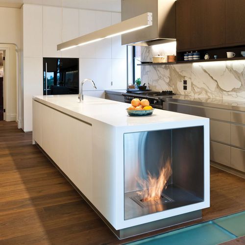 Камин на биоэтаноле - ECOSMART FIRE FIREBOX 650SS - Cheminée sur mesure - France - встраиваемый / Односторонний / с закрытой топкой