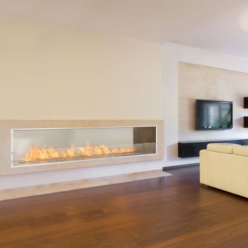 Камин на биоэтаноле - ECOSMART FIRE FIREBOX 2100SS - Cheminée sur mesure - France - встраиваемый / Односторонний / с открытой топкой
