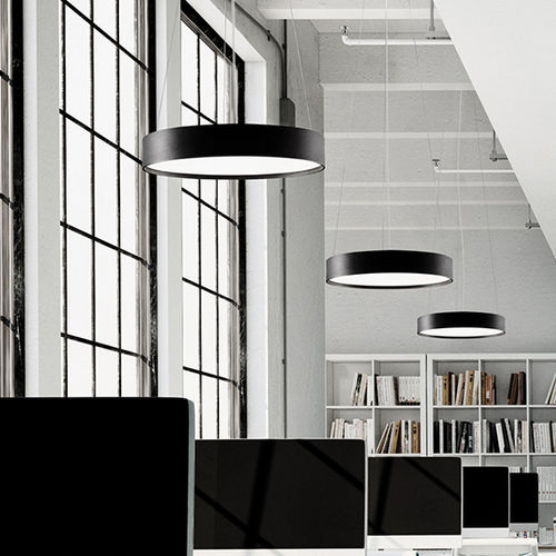 Подвесной светильник - SURFACE 300 - LIGHT POINT - встраиваемый в потолок / LED / круглый
