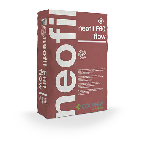 Клей для керамической плитки для цементирования - NEOFIL F 60 FLOW - COLMEF - для плиточного пола / гидравлический / минеральный
